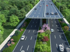 騰龍項目橋面濕接縫端橫梁完成首孔鋼筋